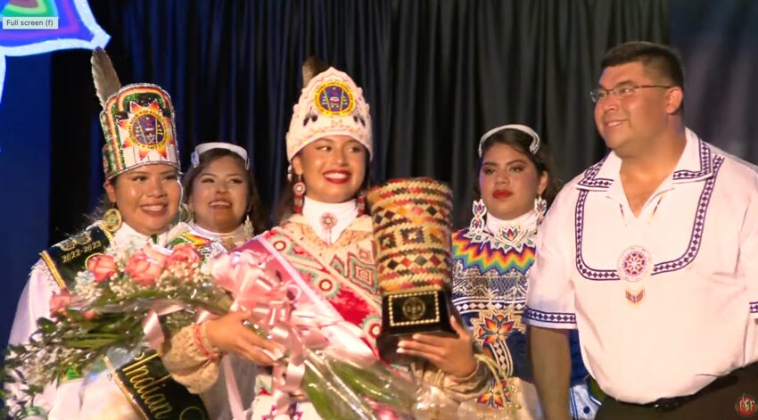 Nalani LuzMaria Thompson was crowned 22023 Choctaw Indian Princess Wednesday night.